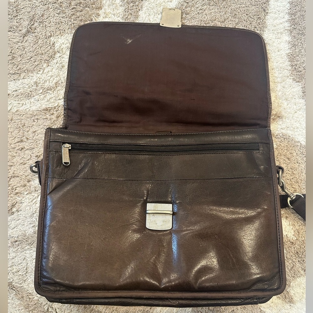 Wilson’s Leather Briefcase/Organizer - Picture 4 of 14